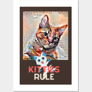 Kitties Rule Posters and Art